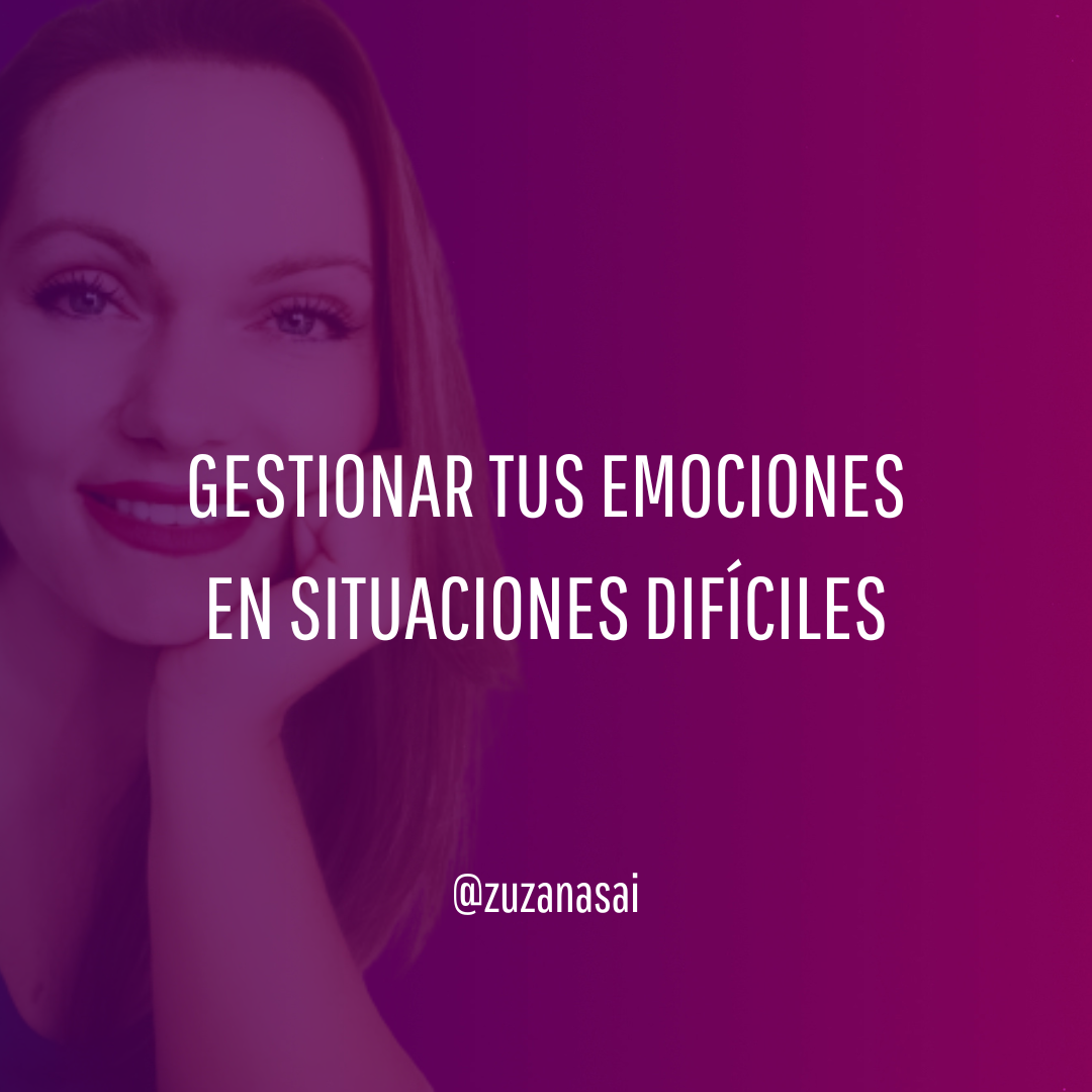 Los mejores consejos para gestionar tus emociones en situaciones difíciles.