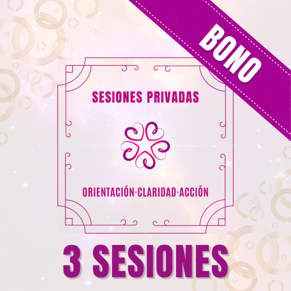 Tres sesiones privadas