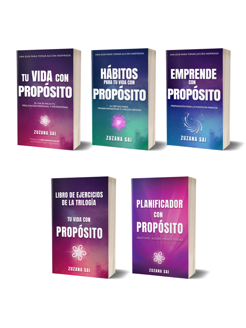 Pack Trilogía + Libro de Ejercicios + Planificador con Propósito
